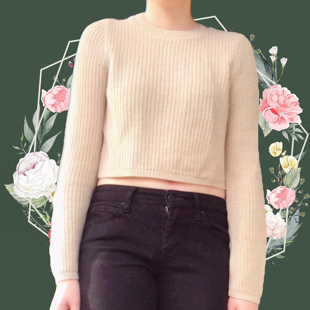 ASOS Design cropped sweater